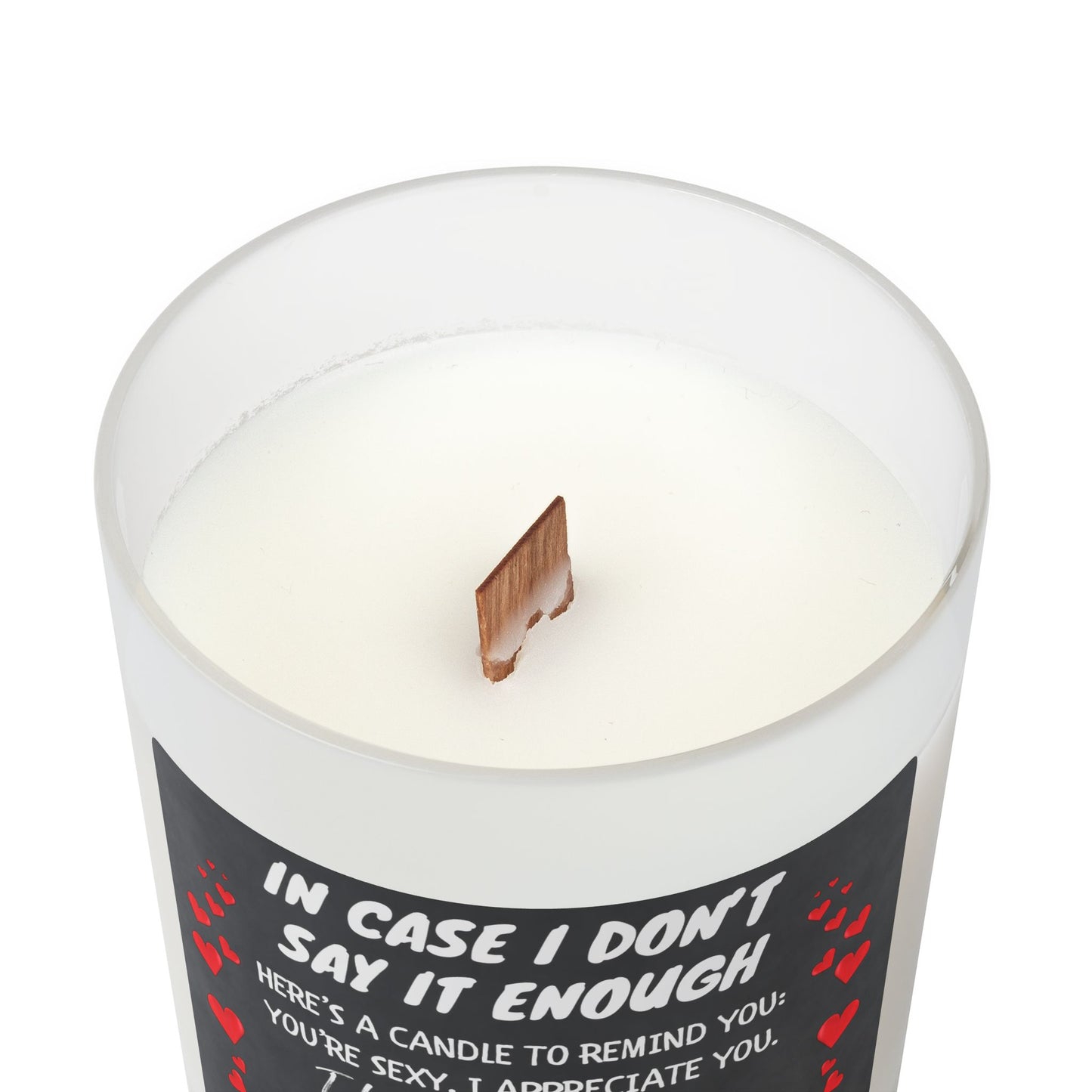 A Little Reminder: You're Amazing Frosted Glass Candle, 11oz