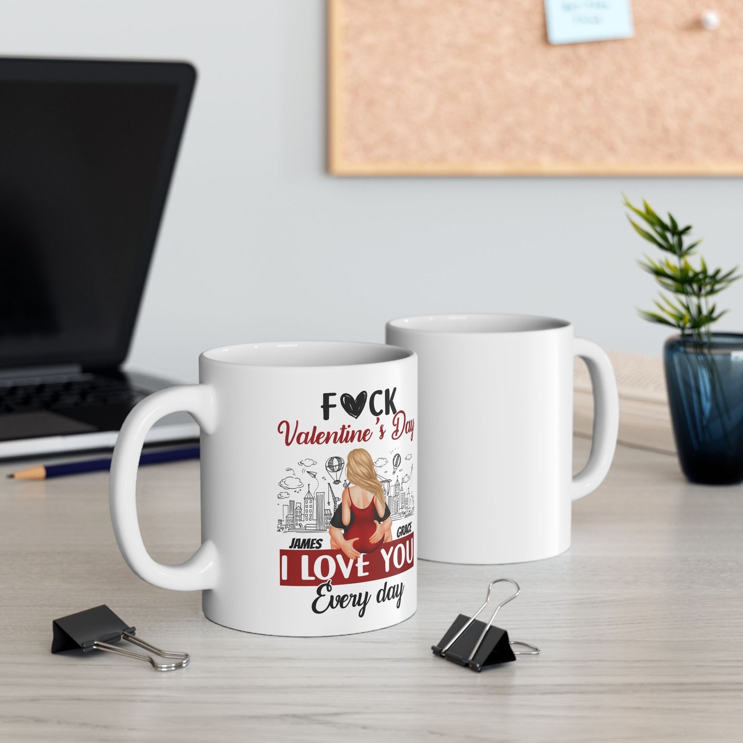 Everyday Love – Personalized 11oz Valentine's Ceramic Mug