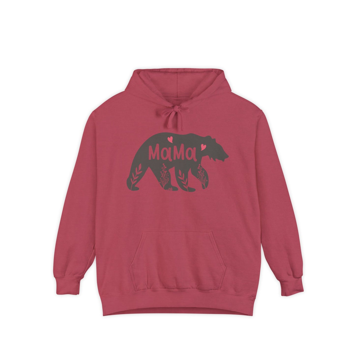 Mama Bear Hoodie - Cozy & Stylish Unisex Garment-Dyed Sweatshirt for Mother's Day or Casual Wear