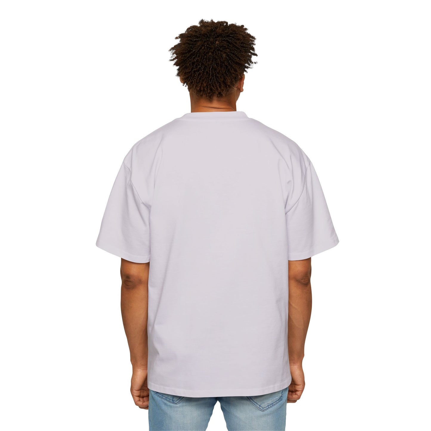 Men's Oversized Tee with 'Be Your Self' Design Light Edition - Trendy Streetwear, Casual Weekend Wear, Gift for Him, Self-Expression Style, Unisex Fashion