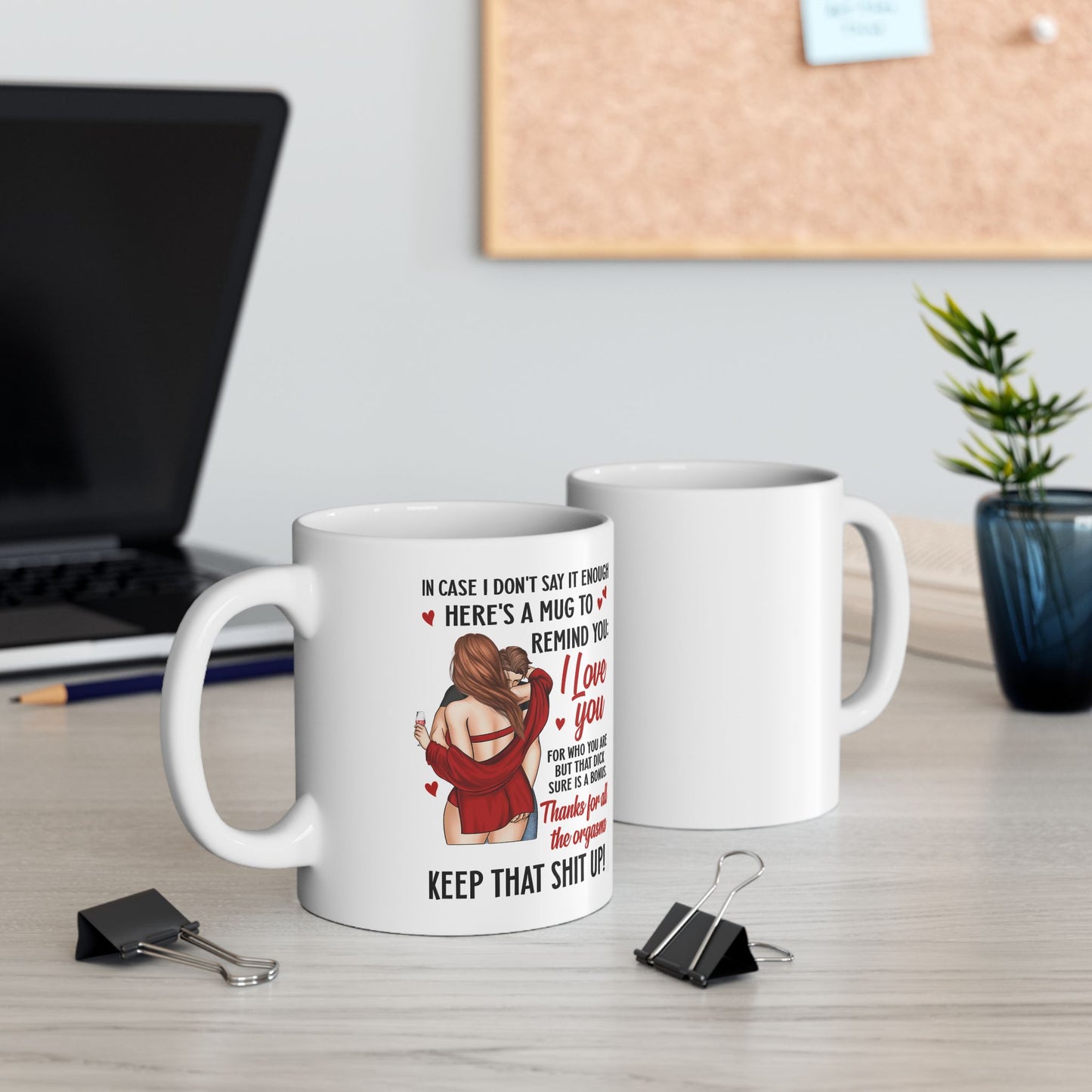 Grateful for You (and That!) Mug, Valentines Day Mug, Gift for Him