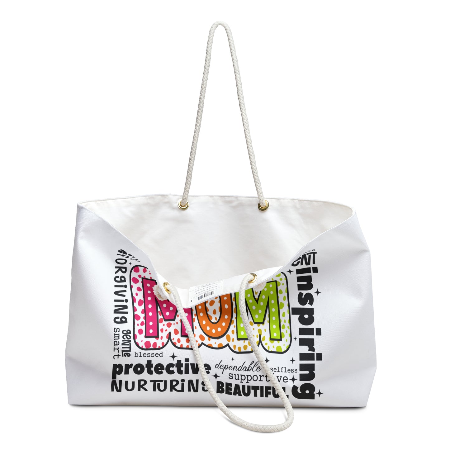 Inspirational Mom Weekender Bag - Perfect Gift for Mother's Day and Special Occasions