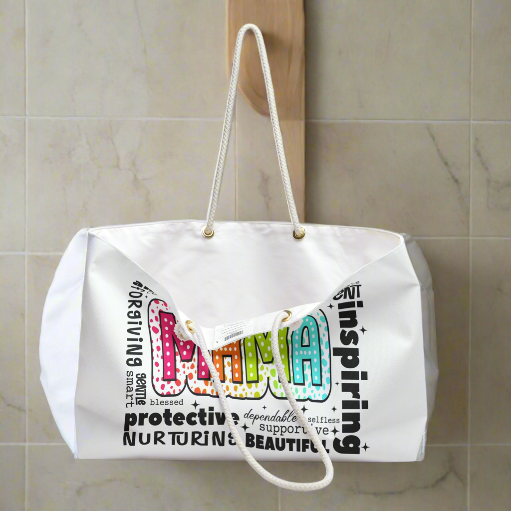 Inspirational Mama Weekender Bag - Perfect Gift for Moms
