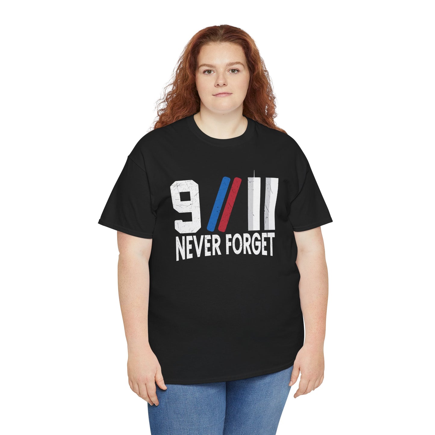 9/11 Never Forget Unisex Tee, Commemorative T-Shirt, Patriotic Apparel, Remembrance Day Shirt, Memorial Gift