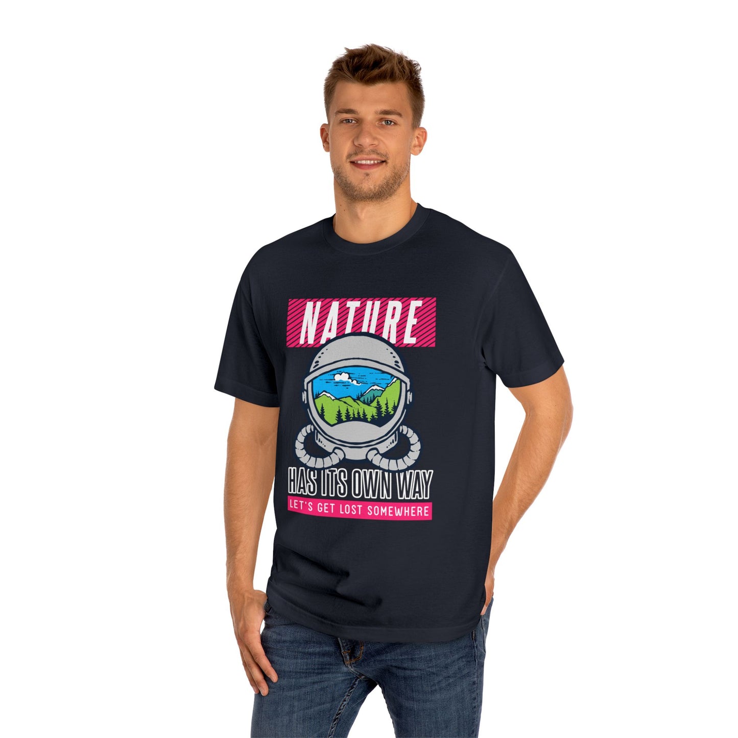 Adventure Awaits Graphic Tee | Let's Get Lost Somewhere | Nature Lovers, Hiking, Camping, Travel, Gift Idea