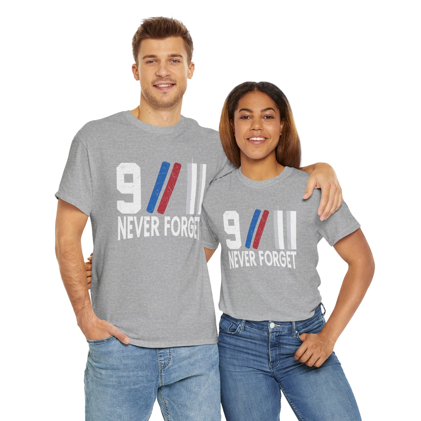 9/11 Never Forget Unisex Tee, Commemorative T-Shirt, Patriotic Apparel, Remembrance Day Shirt, Memorial Gift