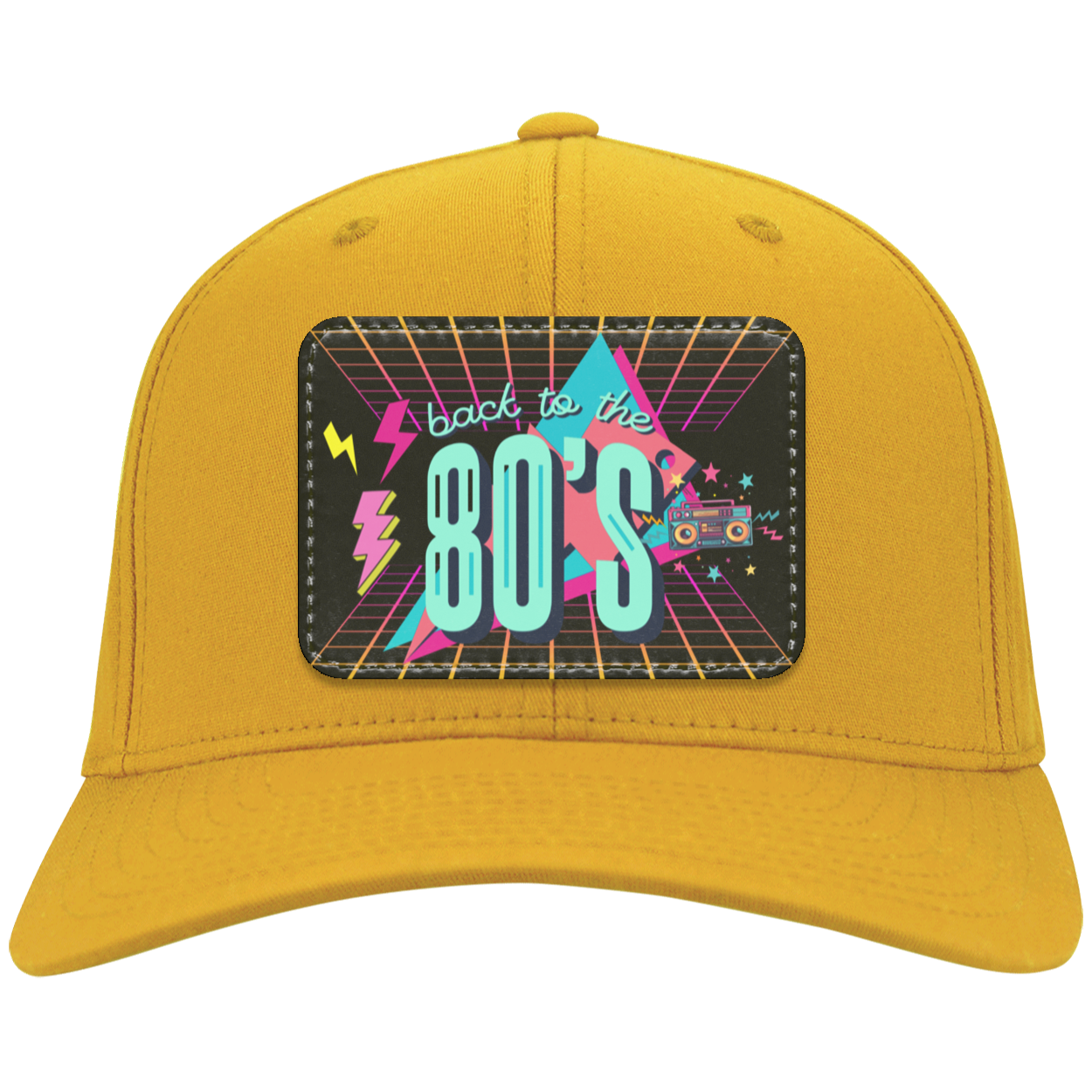Back To The 80’s Twill Cap - Patch