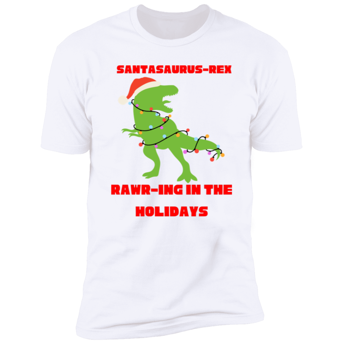 Santasaurus-Rex T-Shirt