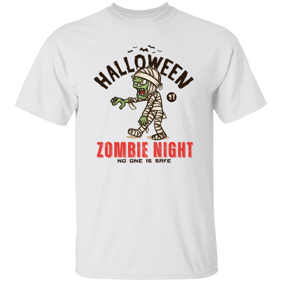 Zombie Night Halloween Terror T-Shirt
