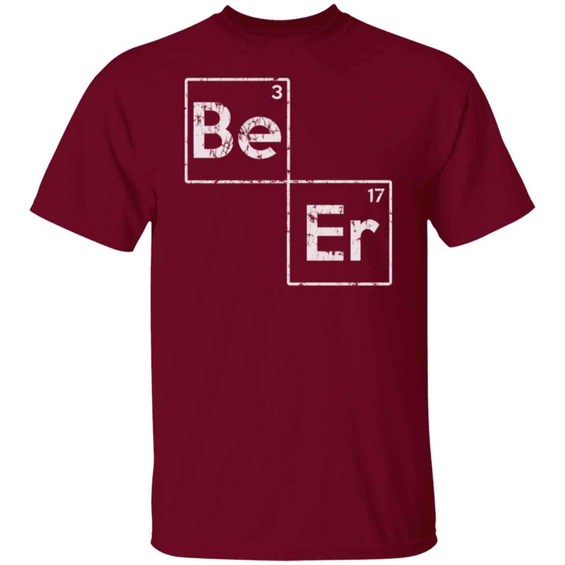 Periodic Table Inspired Funny Beer T-Shirt