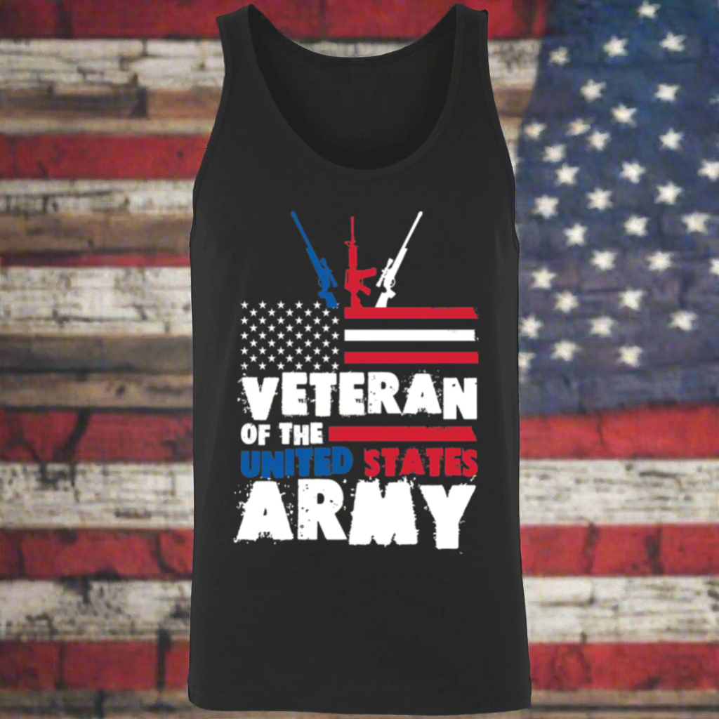 Veteran Pride: U.S. Army Tank Top