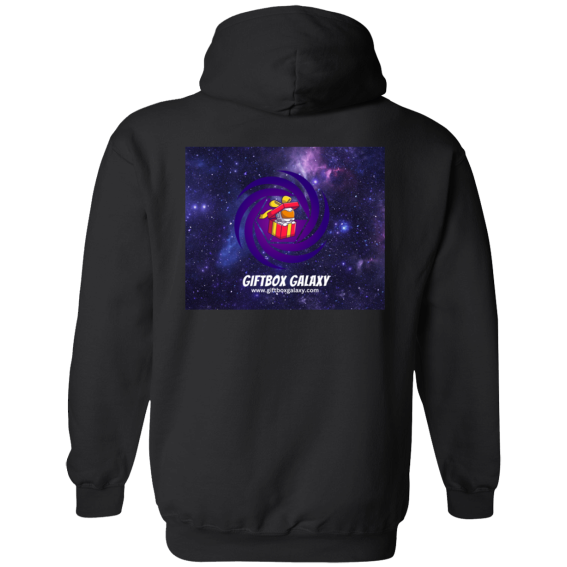 Giftbox Galaxy Zip Up Hooded Sweatshirt