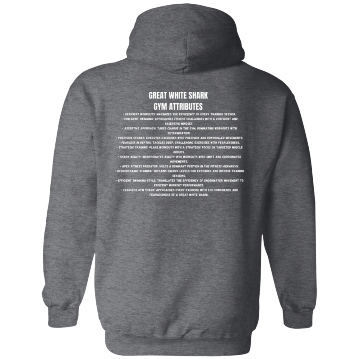 Gym Animal Beast Mode Shark Pullover Hoodie