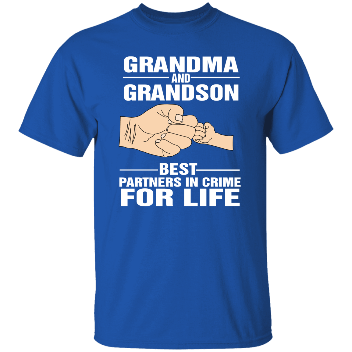 Grandma & Grandson Best Partners In Crime For Life T-Shirt