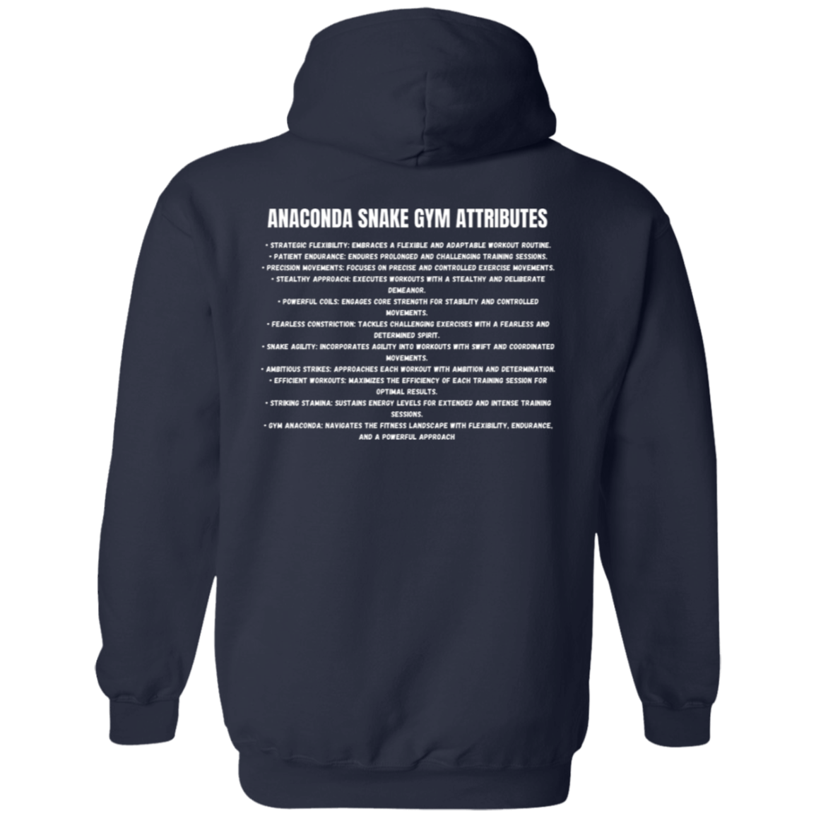 Gym Animal Beast Mode Anaconda Pullover Hoodie