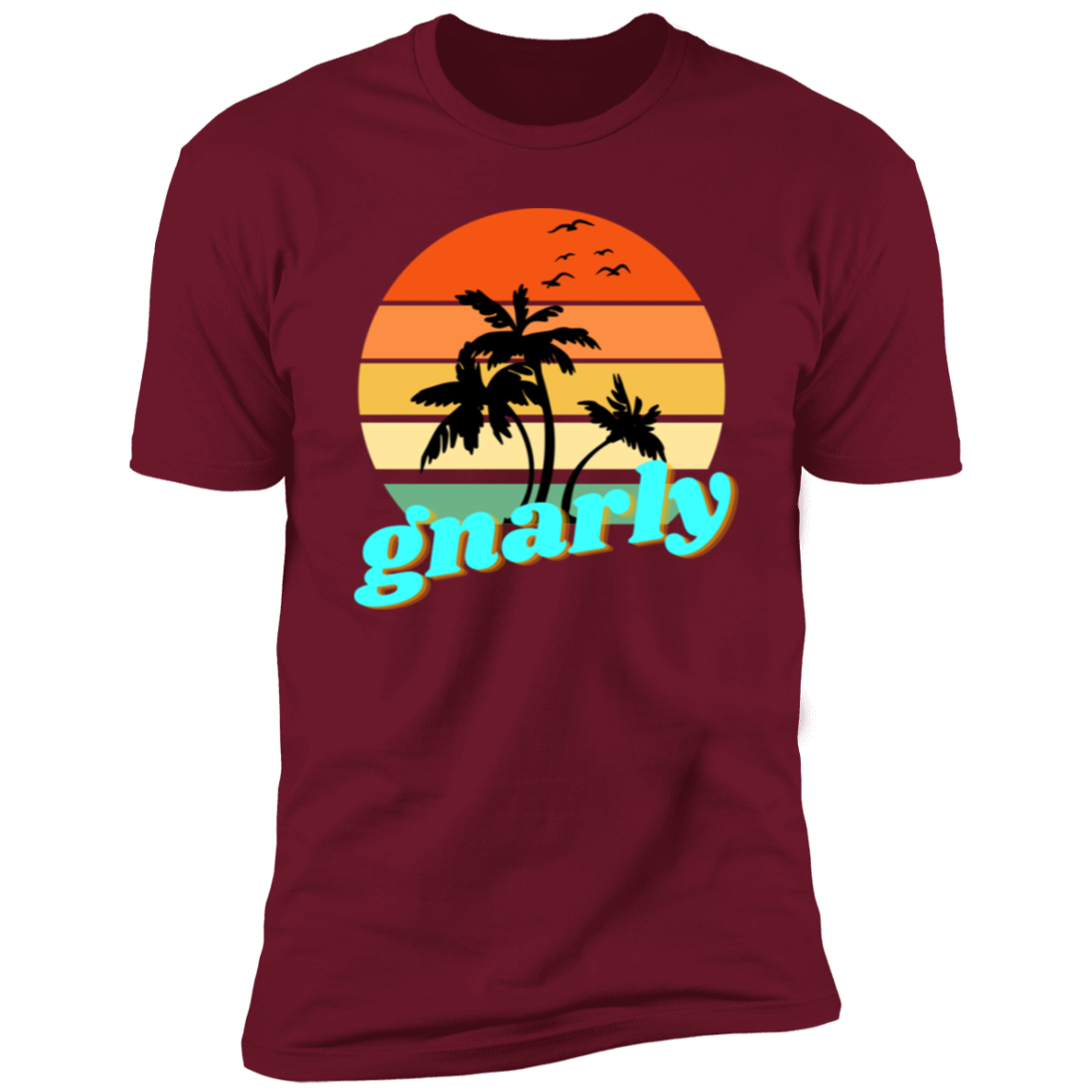 Gnarly Retro Colors Shirt
