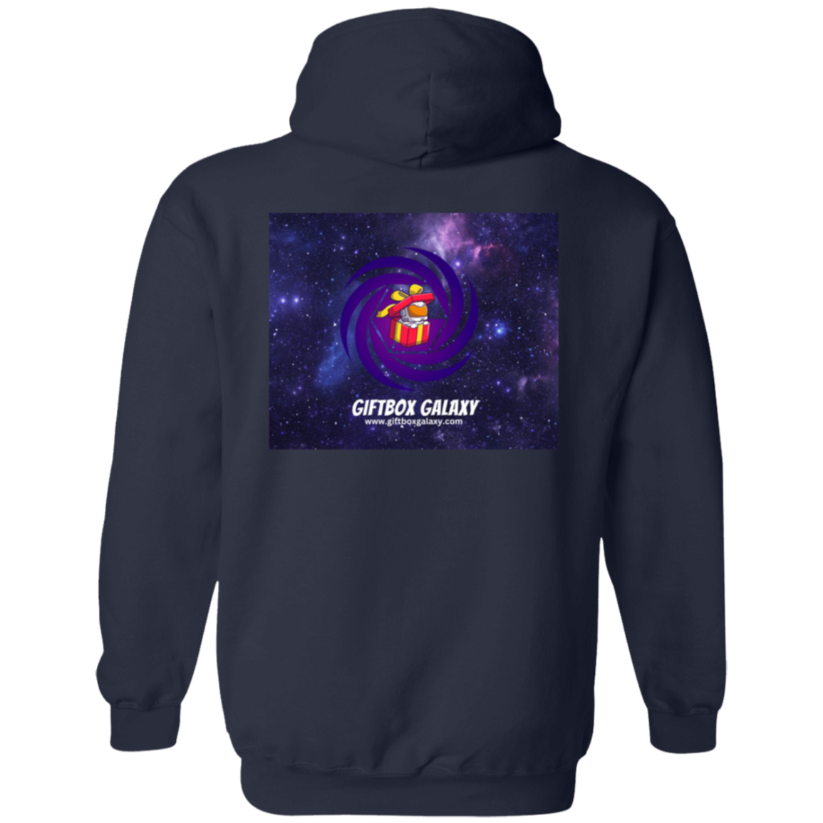 Giftbox Galaxy Zip Up Hooded Sweatshirt
