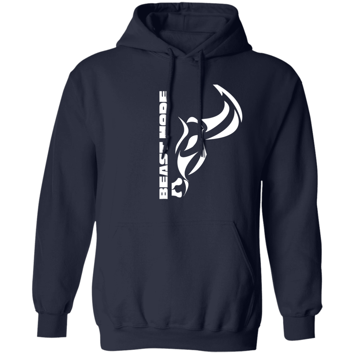 Gym Animal Beast Mode Bull Pullover Hoodie
