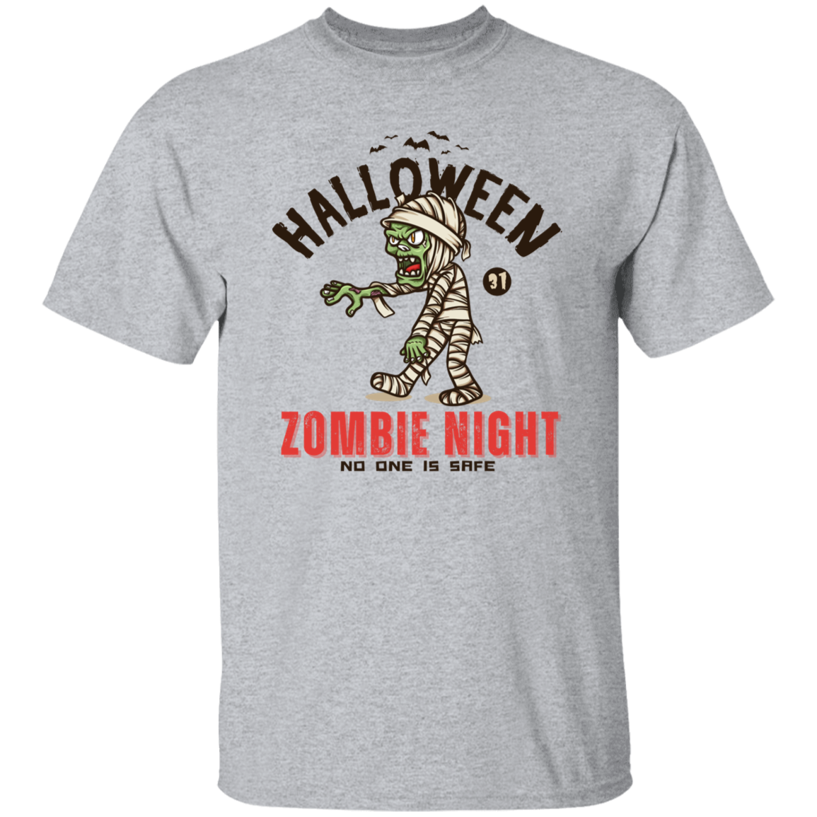 Zombie Night Halloween Terror T-Shirt
