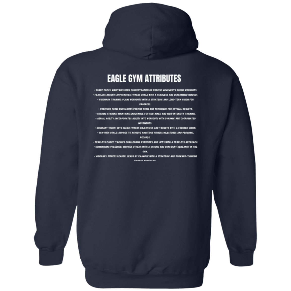 Gym Animal Beast Mode Eagle Pullover Hoodie