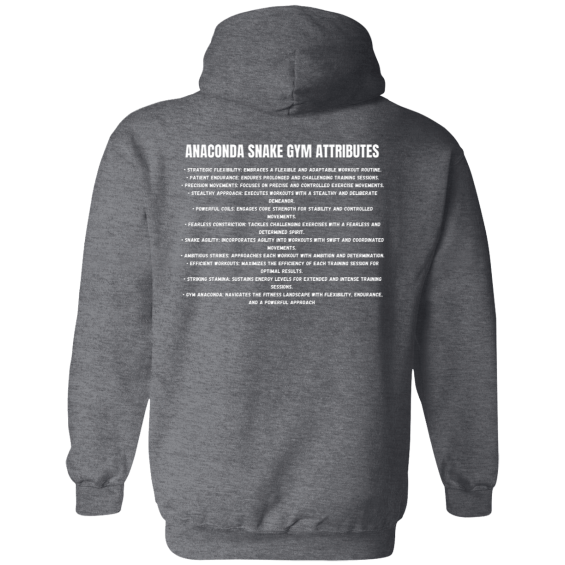 Gym Animal Beast Mode Anaconda Pullover Hoodie