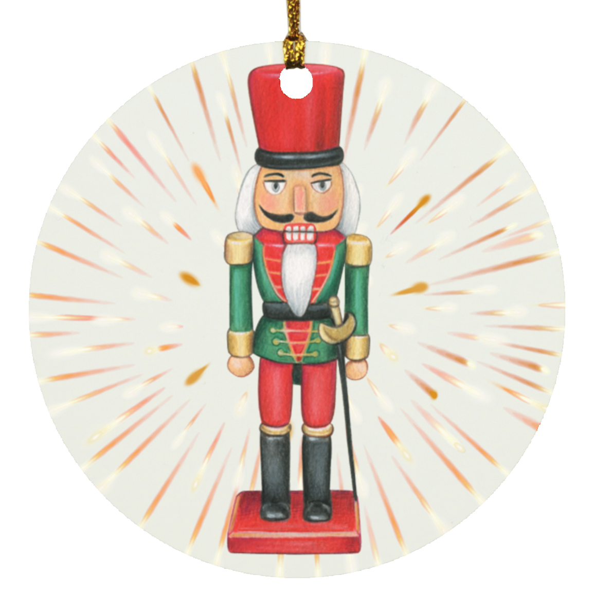 Nut Cracker Soldier Red