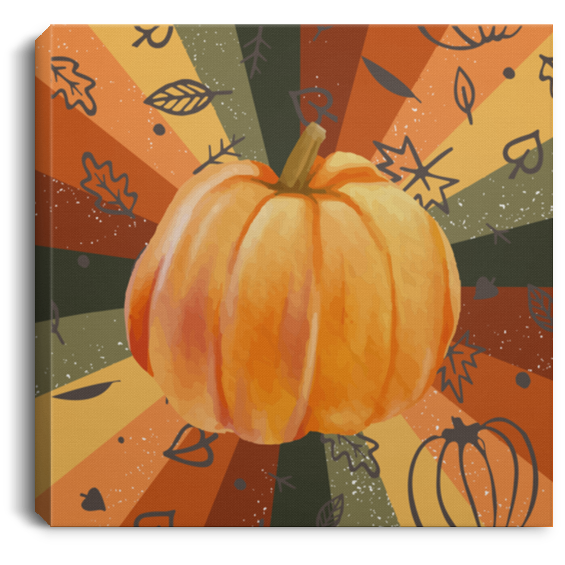Fall Pumpkin Wall Art