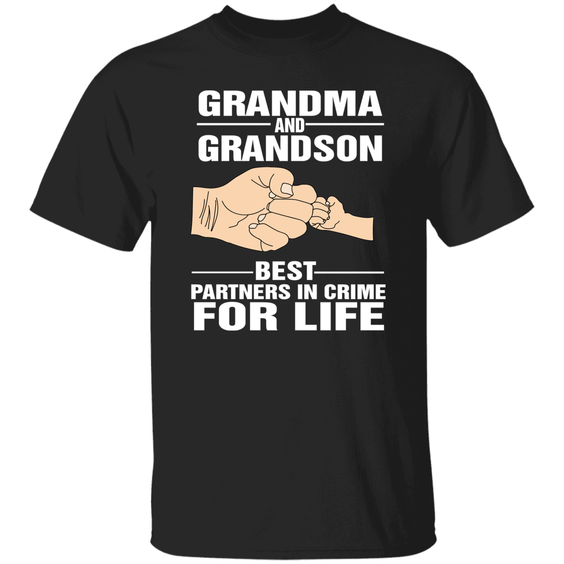 Grandma & Grandson Best Partners In Crime For Life T-Shirt