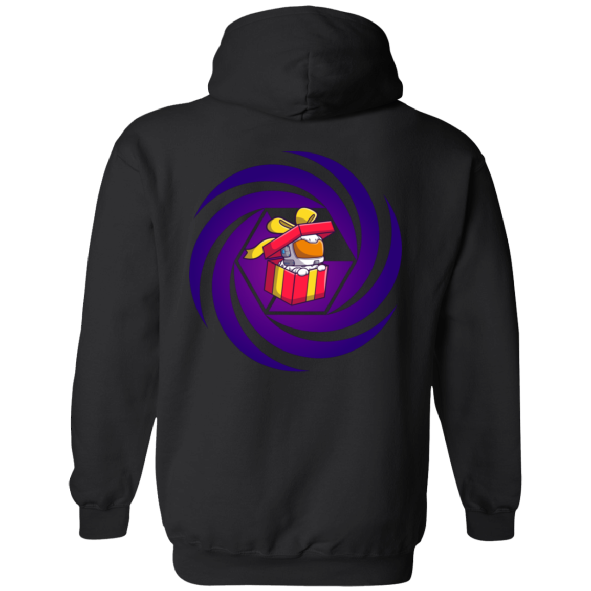 Giftbox Galaxy Pullover Hoodie Design2