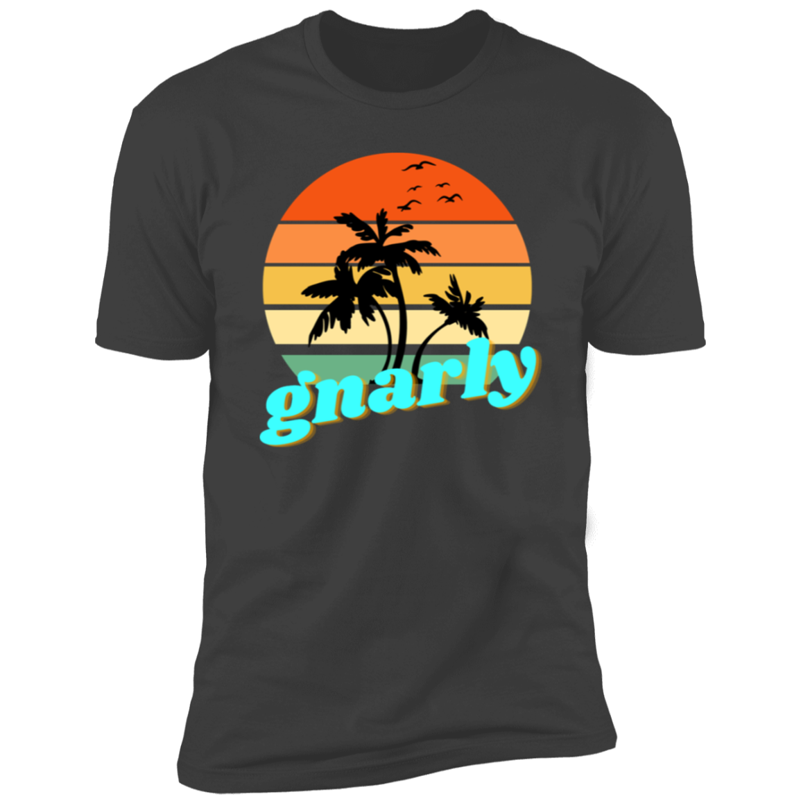 Gnarly Retro Colors Shirt