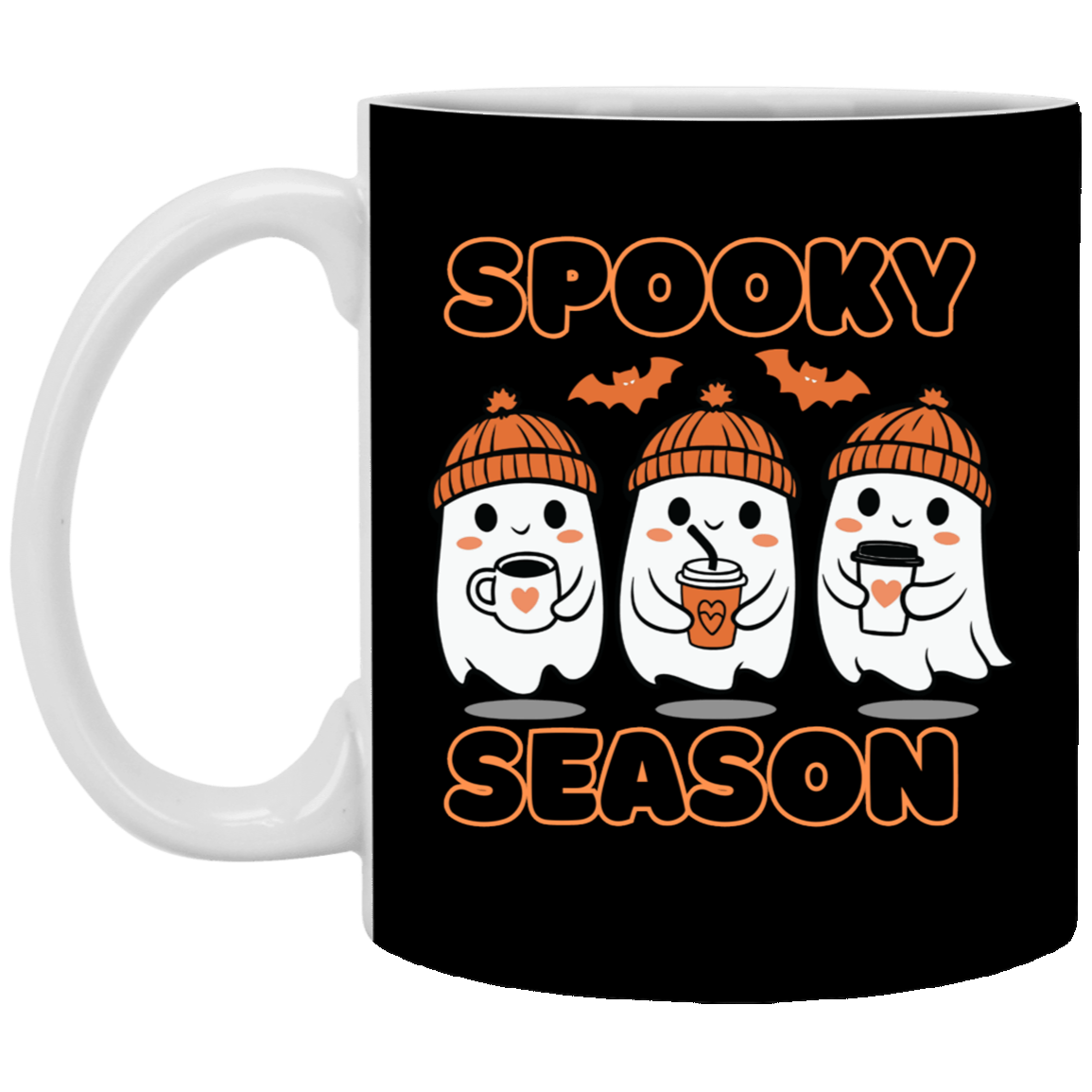 Haunted Brews: Spooky Season Squad 11oz Ceramic Mug