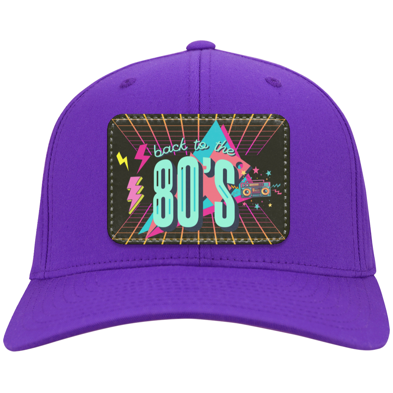 Back To The 80’s Twill Cap - Patch