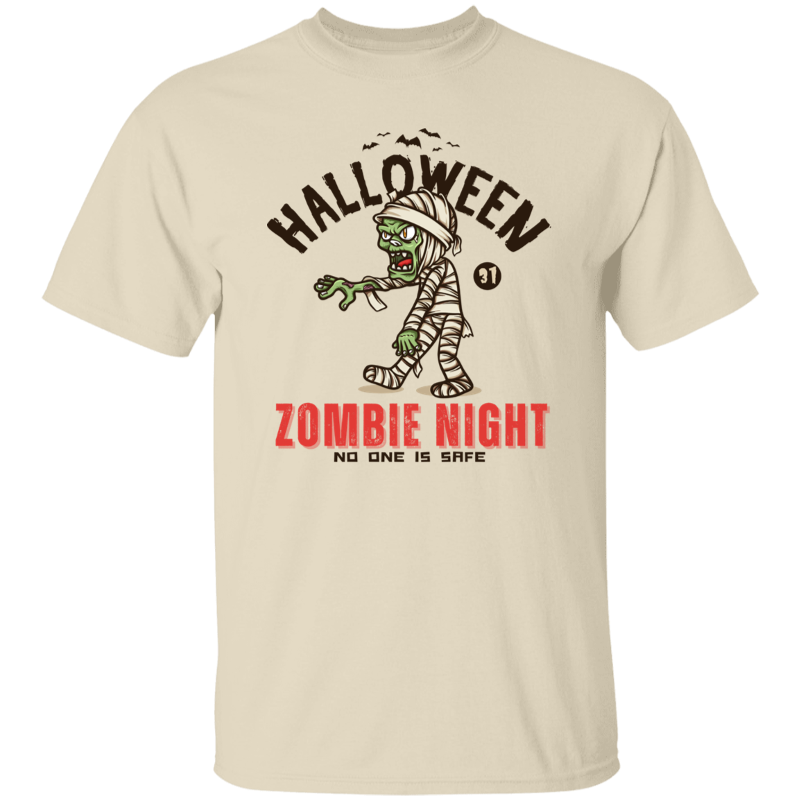 Zombie Night Halloween Terror T-Shirt