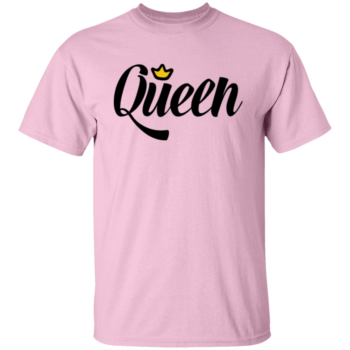 King/Queen Matching Couples Valentines Day T-Shirt, Gift for Him Gift for Her