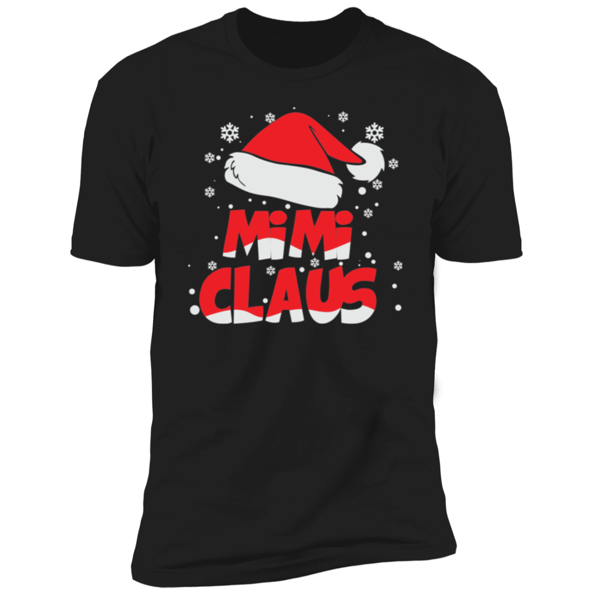 Mimi Claus Christmas Holiday T-Shirt, Holiday Apparel for Mom, Christmas T-Shirt for Mom, Festive Christmas Shirts, Matching Christmas Shirts