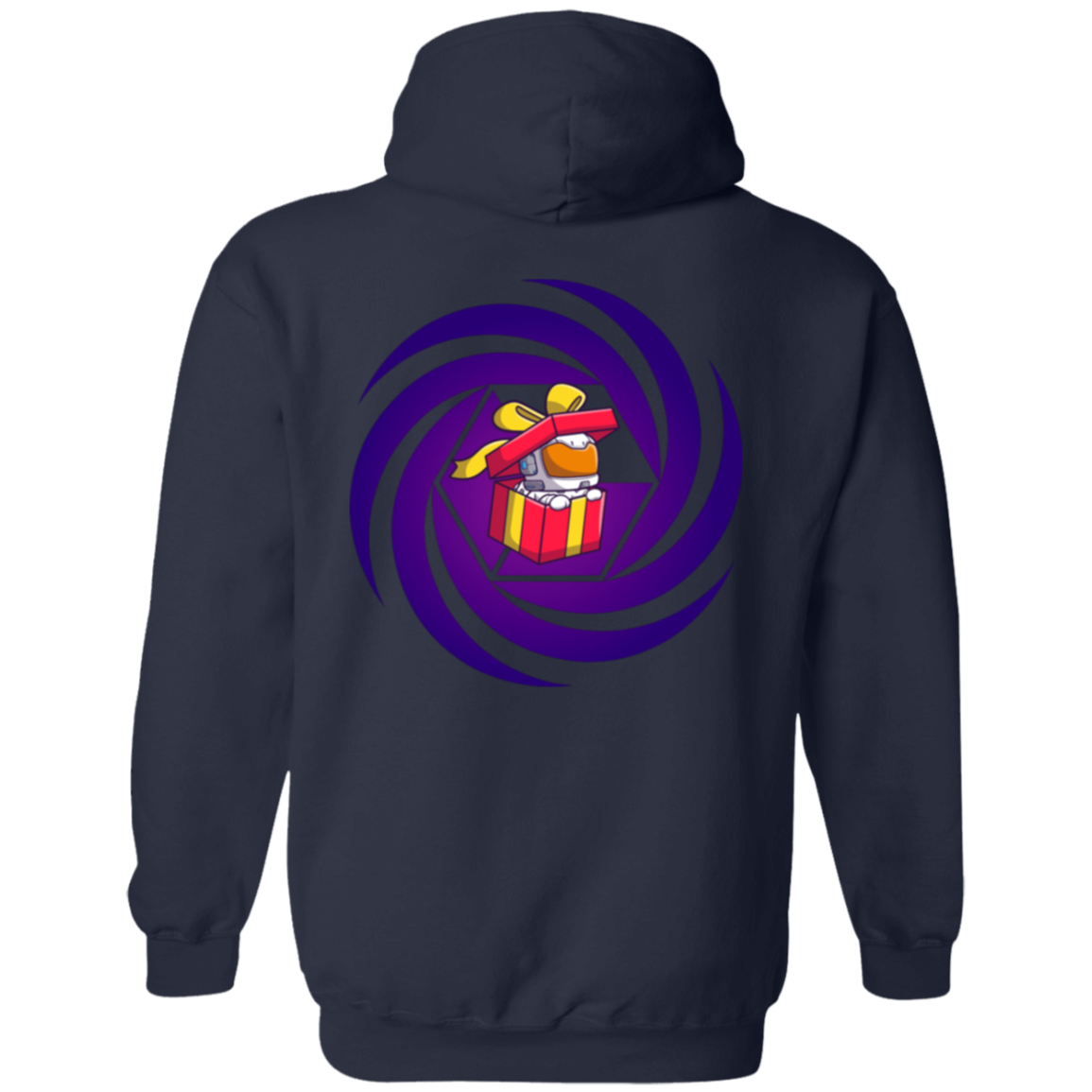 Giftbox Galaxy Pullover Hoodie Design2