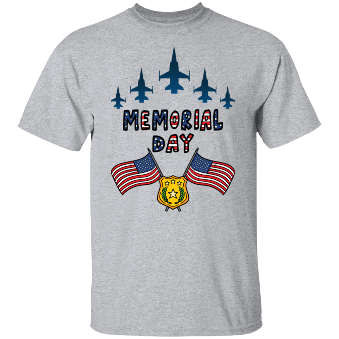 Skyward Tribute Memorial Day Squadron T-Shirt