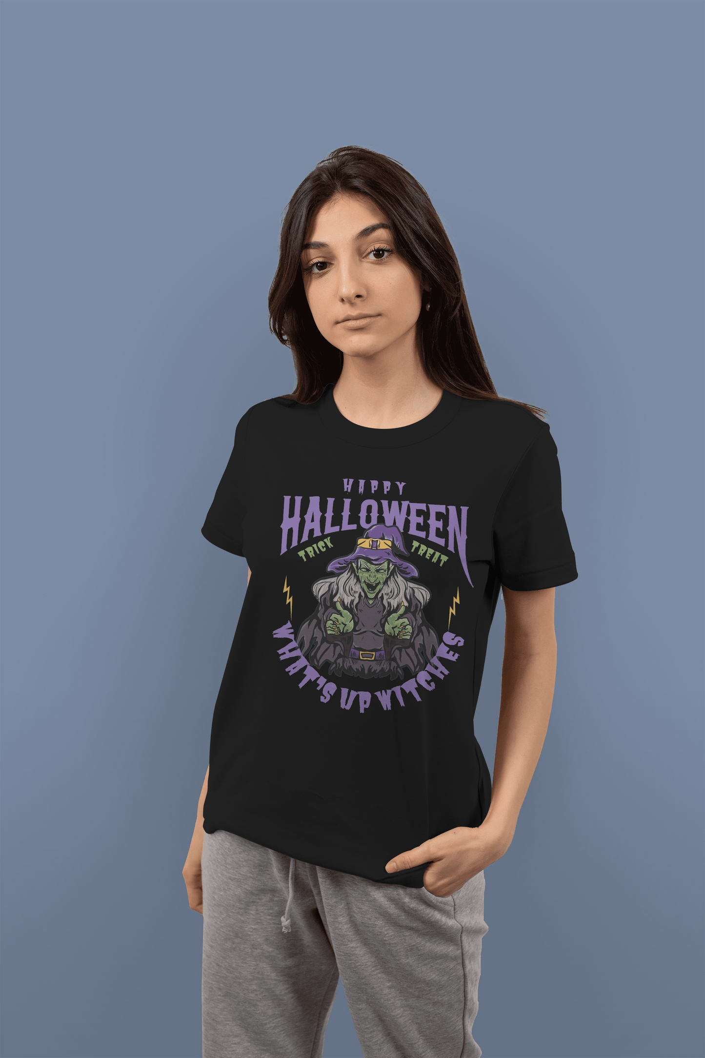 What's Up Witches Trick Or Treat Halloween T-Shirt