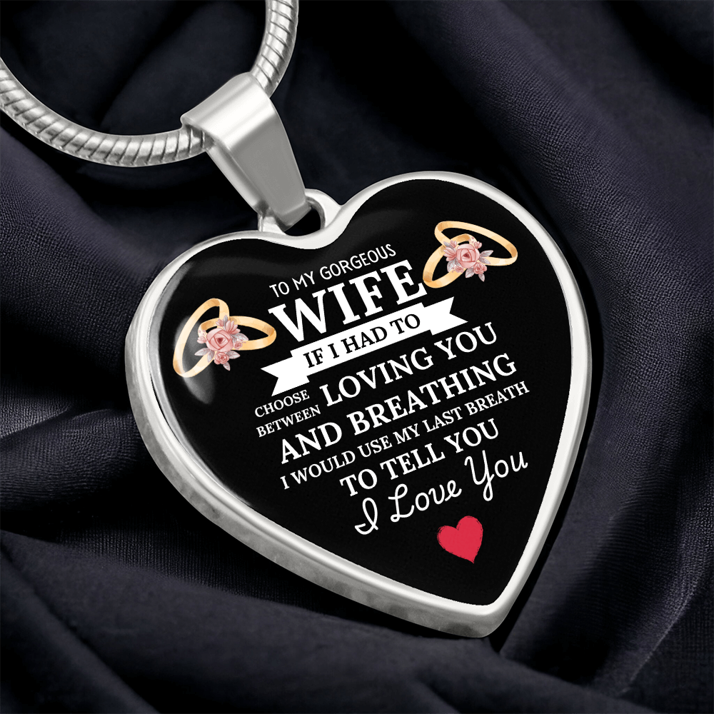 Endless Love: My Heart, My Breath Necklace