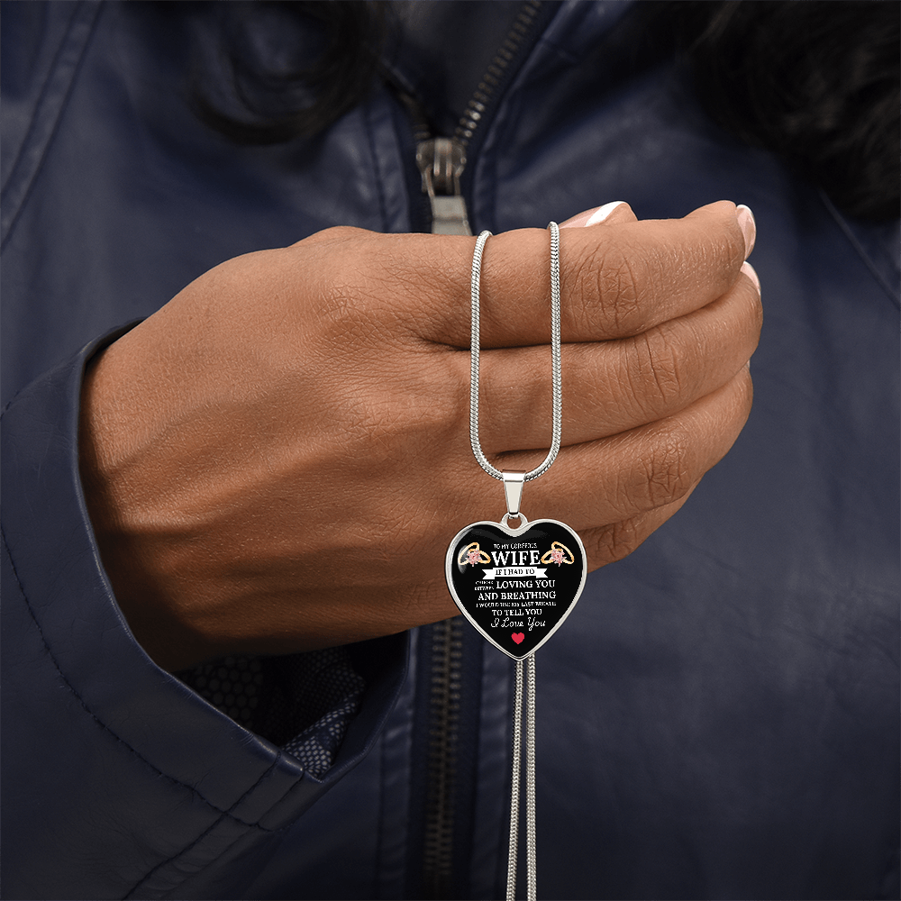 Endless Love: My Heart, My Breath Necklace