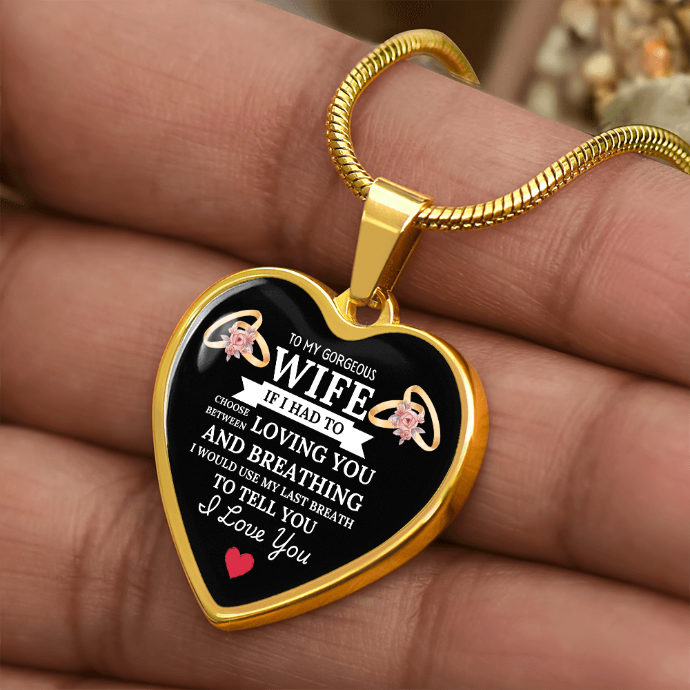 Endless Love: My Heart, My Breath Necklace