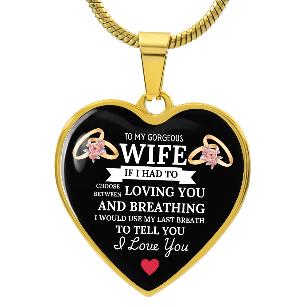 Endless Love: My Heart, My Breath Necklace