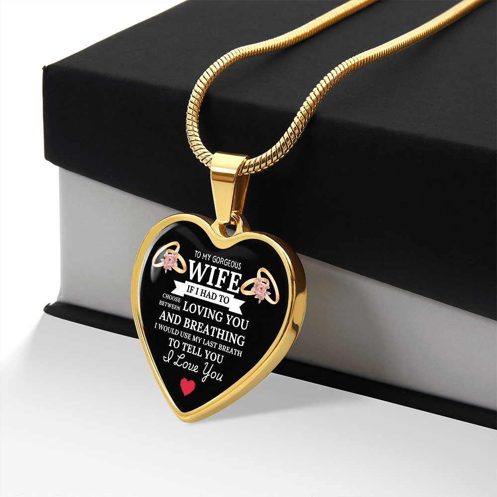 Endless Love: My Heart, My Breath Necklace