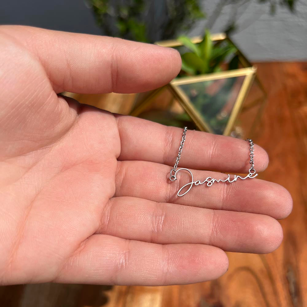 Eternal Elegance - Signature Name Necklace