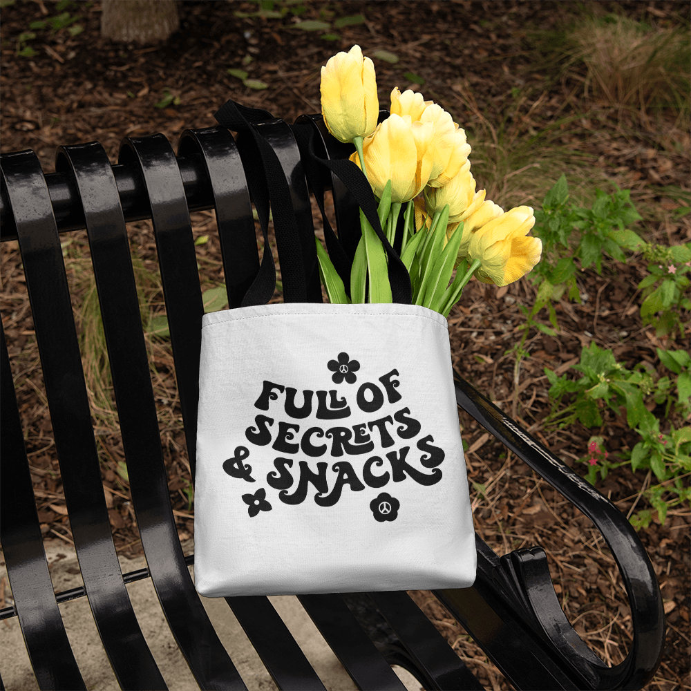 Full of Secrets & Snacks Classic Tote Bag