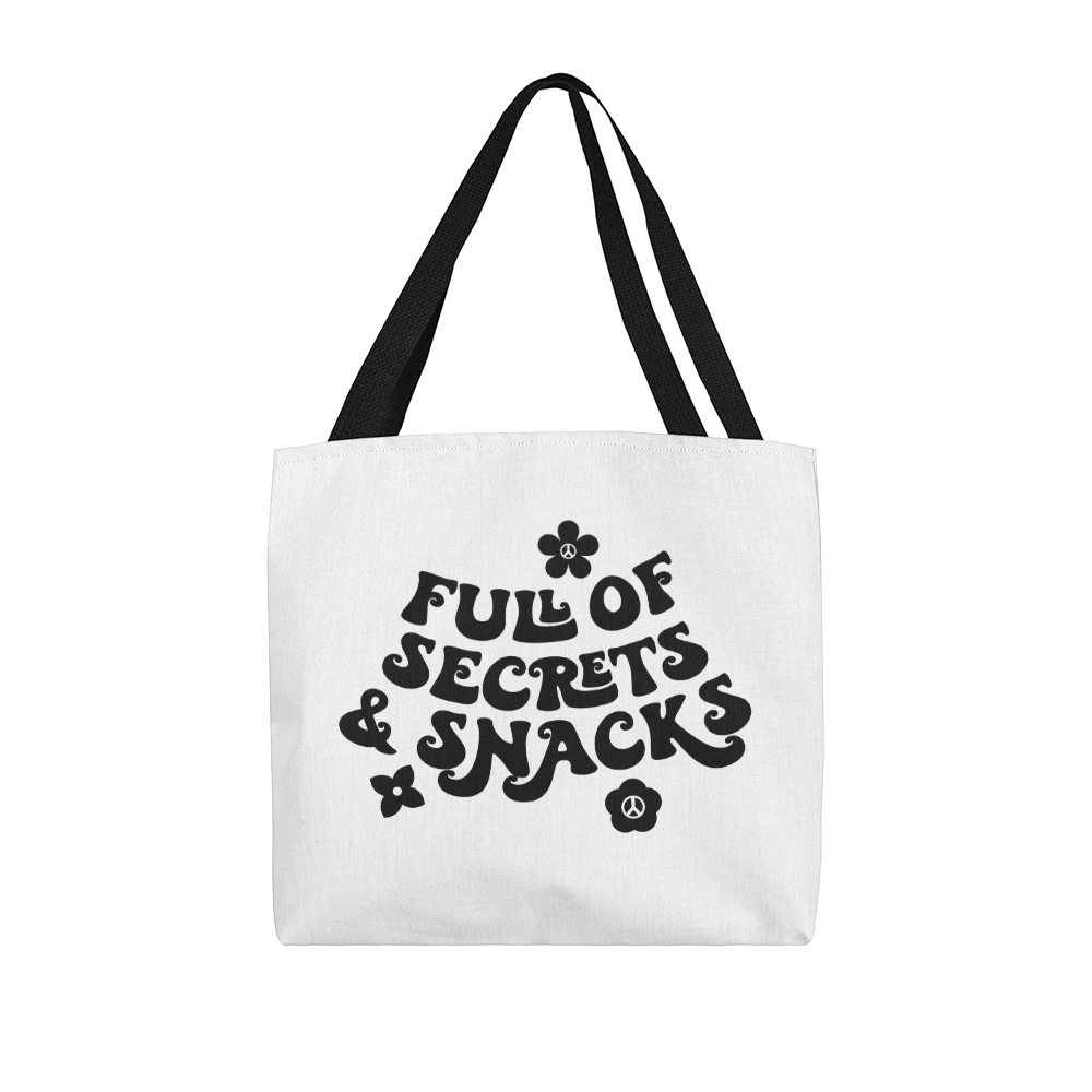 Full of Secrets & Snacks Classic Tote Bag
