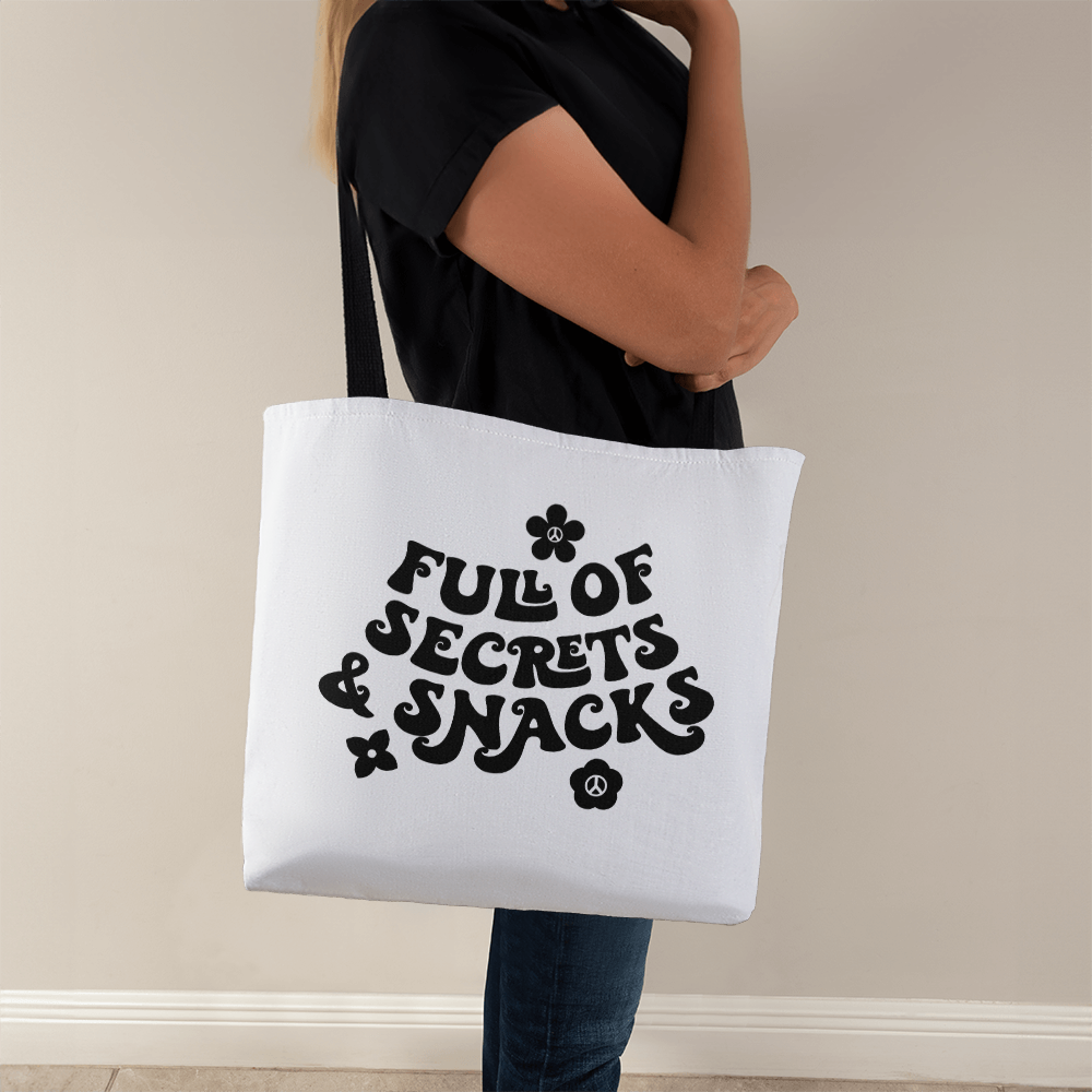 Full of Secrets & Snacks Classic Tote Bag