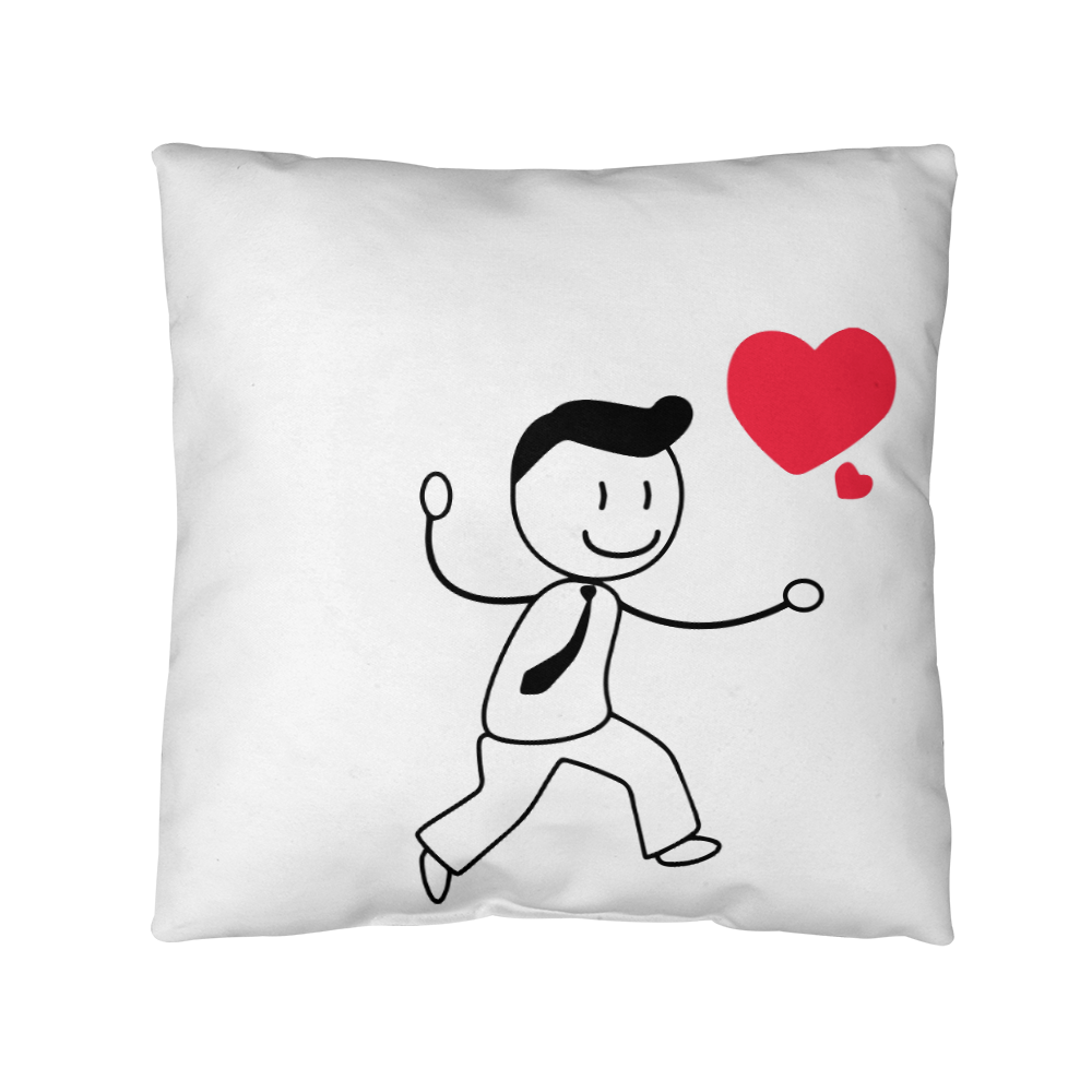 Couples Matching Valentines Day Pillow Mister Love