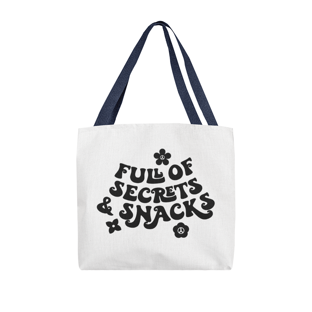 Full of Secrets & Snacks Classic Tote Bag