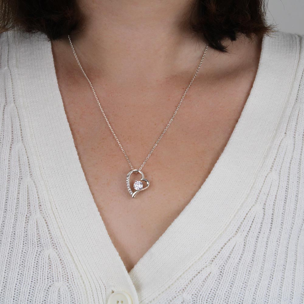 Forever My Daughter Forever Love Necklace Gift from Dad